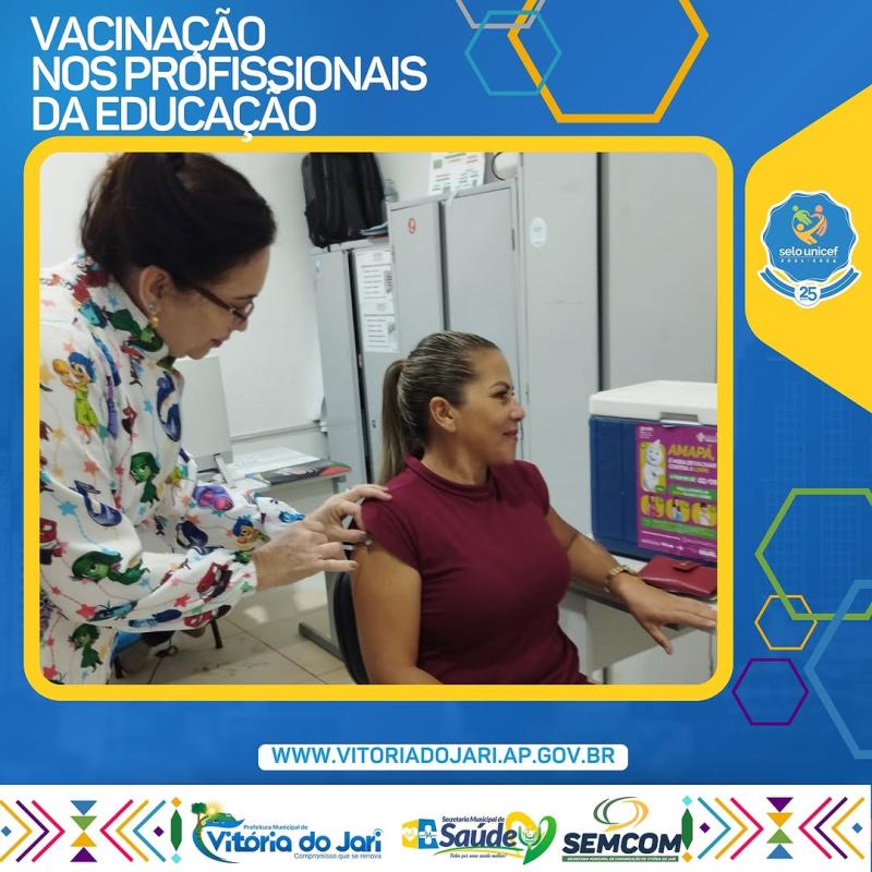 Vacinação nos Profissionais da Educação