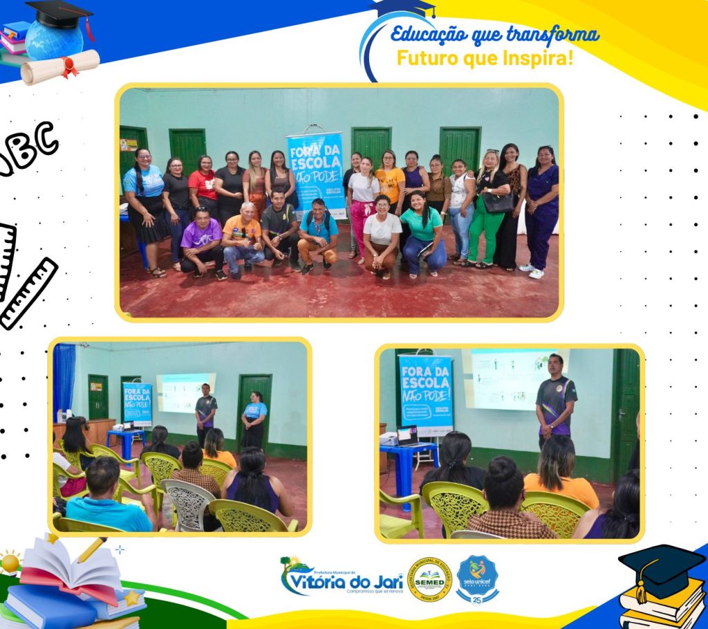 Aconteceu hoje dia 26/06/2026, Formação para os Agentes Comunitários de Saúde, realizada através do Comitê Gestor da Busca Ativa Escolar.